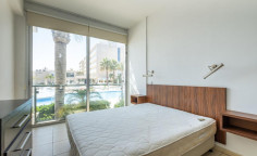 Beautiful 1 bed furnished apartment with swimming pool for sale in Protaras