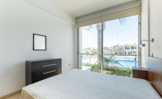 Beautiful 1 bed furnished apartment with swimming pool for sale in Protaras