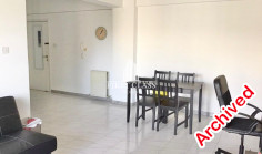 Large 2 beds furnished apartment to rent in Strovolos