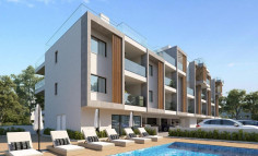 Luxury 3 bedroom penthouse with swimming pool for sale in Oroklini