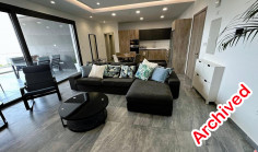 Luxury 2 bedroom furnished apartment with swimming pool to rent in Mouttagiaka