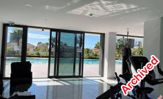 Luxury 2 bedroom furnished apartment with swimming pool to rent in Mouttagiaka