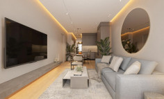 Spacious 2 bedrooms apartment with swimming pool for sale in Aradippou