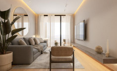 Beautiful 2 bedroom apartment with swimming pool for sale in Aradippou