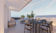 Spacious 2 bedroom penthouse with swimming pool for sale in Aradippou
