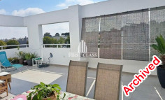 2 bedroom furnished penthouse to rent in Palouriotissa