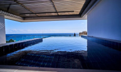 Luxury 3 bed penthouse with swimming pool for sale in Germasogeia Tourist Area