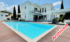 5 bedroom furnished villa with swimming pool to rent in Palodia