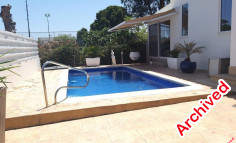 House with swimming pool in Larnaca - Dhekelia road 