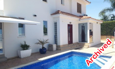 House with swimming pool in Larnaca - Dhekelia road 