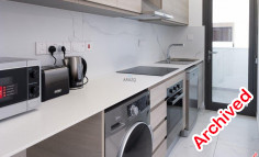 2 bedroom furnished apartment with swimming pool to rent in Larnaca