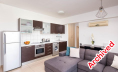 1 bedroom furnished apartment with swimming pool to rent in Livadia