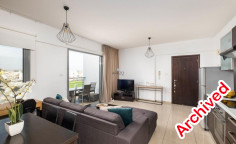 1 bedroom furnished apartment with swimming pool to rent in Livadia