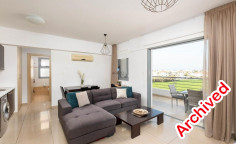 1 bedroom furnished apartment with swimming pool to rent in Livadia