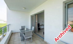 1 bedroom furnished apartment with swimming pool to rent in Livadia