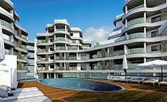 2 bedroom apartment with swimming pool for sale in Livadia
