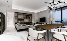 2 bedroom apartment with swimming pool for sale in Livadia