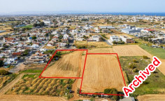Two adjacent residential fields in Deryneia, Famagusta , Famagusta