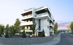 1 bedroom furnished apartment with swimming pool for sale in Livadia