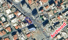 Corner building plot for sale in central Mesa Geitonia , Limassol