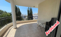 Spacious three bedroom top floor apartment in petrou pavlou 
