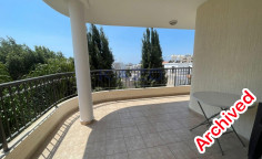 Spacious three bedroom top floor apartment in petrou pavlou 
