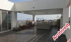 Sea view top floor apartment for rent in Agios Athanasios 