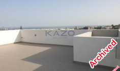 Sea view top floor apartment for rent in Agios Athanasios 