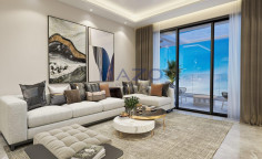 Modern four bedroom top floor apartment in Polemidia 