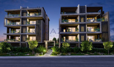 Modern four bedroom apartment top floor in Polemidia with roof terrace 