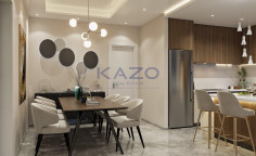 Modern four bedroom apartment top floor in Polemidia with roof terrace 