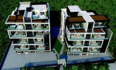 Modern four bedroom apartment top floor in Polemidia with roof terrace 