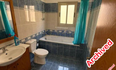 Fully furnished detached house with pool for rent in Kolossi 