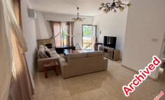 Fully furnished detached house with pool for rent in Kolossi 