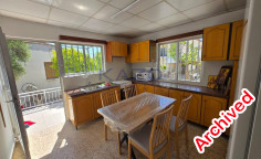 Fully furnished detached house for rent in Agia Fyla 