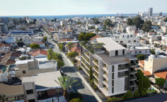 Modern 2 bedroom apartment with pool in Agios Ioannis 