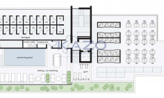 Modern 1 bedroom apartment with pool in Agios Ioannis 