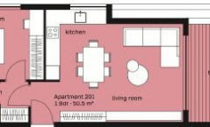 Modern 1 bedroom apartment with pool in Agios Ioannis 
