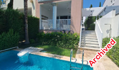 Spectacular two bedroom villa on the sea with private pool in Limassol Marina 