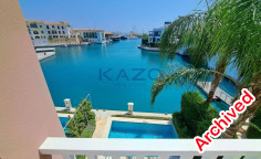 Spectacular two bedroom villa on the sea with private pool in Limassol Marina 