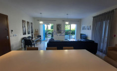 Sea front ground floor apartment for rent in Limassol Marina 