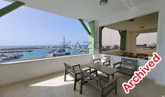 Spacious 3 bedroom apartment with sea view in Limassol Marina Spacious 3 bedroom apartment with sea view in Limassol Marina