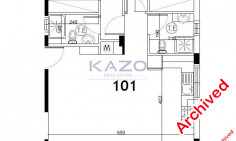 Bright two bedroom apartment for sale in Polemidia Kato 