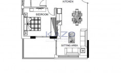 Charming one bedroom apartment in Mesa Geitonia for sale 