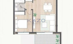 Modern 1 bedroom apartment for sale in Pyrgos 