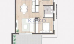 Modern two bedroom apartment for sale in Pyrgos 