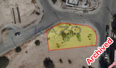 Large corner building plot for sale in Agios Athanasios , Limassol