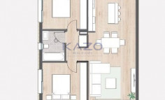 Spacious 3 bedroom apartment for sale in Pyrgos 