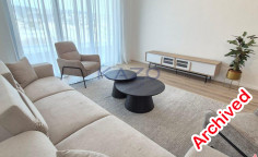 Spacious 2 bedroom apartment for rent with sea view in Agios Athanasios 