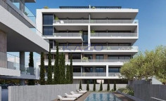 Spacious 2 bedroom apartment with swimming pool for sale in Neapolis